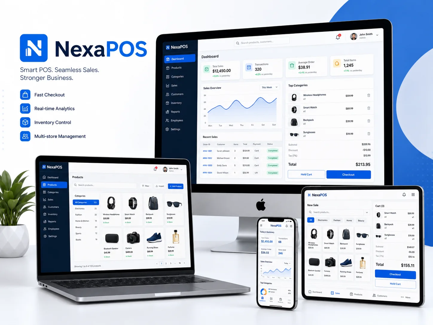 NexaPOS product interface